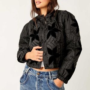 Free people Quinn quilted jacket